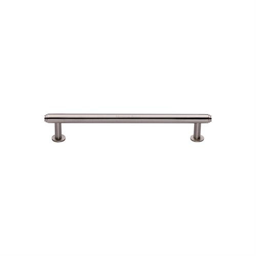 M Marcus Heritage Brass Stepped Design Cabinet Pull with 16mm Rose 96mm Centre to Centre